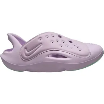 Chlapecké sandály Dětské sandály Nike AQUA SWOOSH 11C Fialová, Zelená