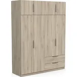 IDEA nábytek Ghost 8 dveří 158 cm