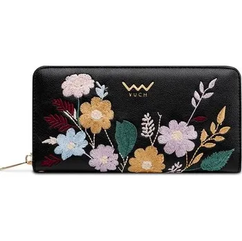 Peněženka VUCH Nightie Nicci Flowers Black + Dárkové balení