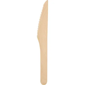 Příbor Woolly dřevěný příbor TAMPONTISK (MAX. 4 BARVY, 60 X 10MM) 3 barvy 800 DRŽADLO - PŘEDNÍ STRANA