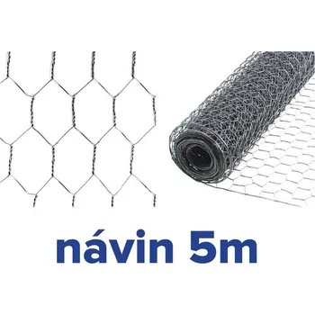 Pletivo Pletivo HEX 13/0,7x1000 mm 5m ZN GARDENKUS zaječí