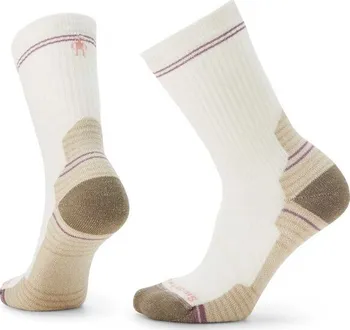 Dámské ponožky Dámské ponožky Smartwool W HIKE LIGHT CUSHION CREW L Béžová, Tmavě šedá, Hnědá