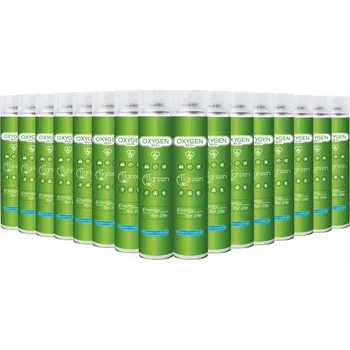 Inhalátor ATgreen - Inhalační Kyslík O2 náplň bez masky (14L) 16 ks