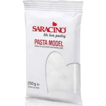 Potravina Modelovací hmota bílá 250 g DEC007K025 Saracino - VÝPRODEJ