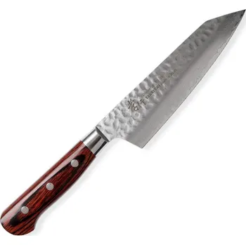 Kuchyňský nůž Sakai Aoki Hamono Co.,Ltd. (JAPAN) Nůž Kengata Santoku 160mm, Sakai Takayuki 33 layers VG-10