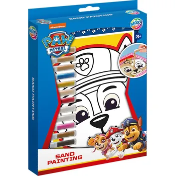Rappa Kreativní set pískové malování Paw Patrol 4 obrazy + 12 písků