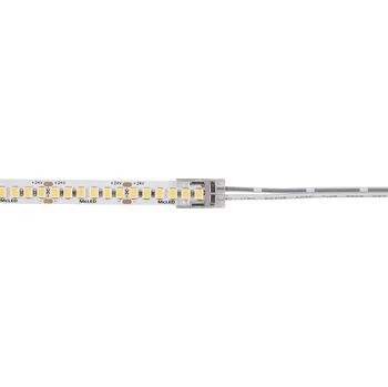 LED páska MCLED Připojovací konektor jednobarevných LED pásků šíře 8 mm, 2 piny, délka 150 mm, 20AWG, vodiče červená/černá, max. 3,5 A