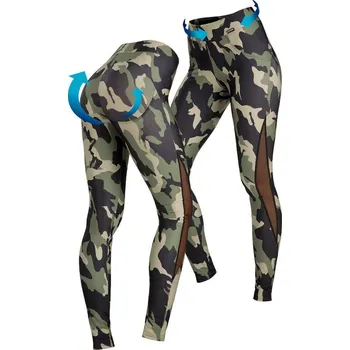 Oblečení a móda Maskáčové push up legíny LITEX M