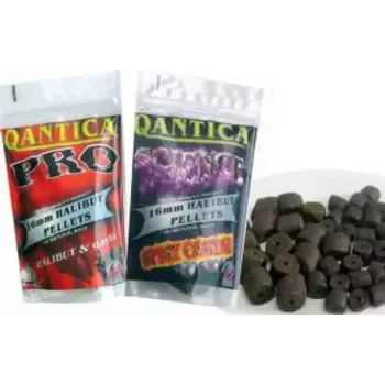 QANTICA halibut pelety-s dírou 16mm / 150g Pro,Halibut Česnek