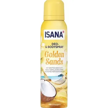 ISANA Deodorant + tělový sprej Golden Sands 150 ml