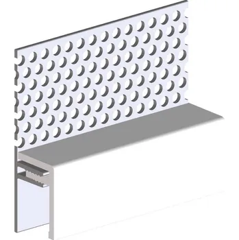 Obklad Ukončovací profil vrchní větrací 2-dílný pro fasádní desky Multipaneel pro fasádní desky Multipaneel dl. 3mb