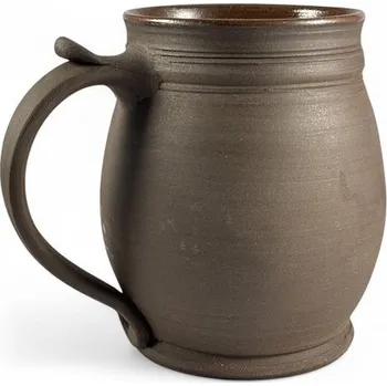 Korbel baculatý hnědý, keramika 700 ml