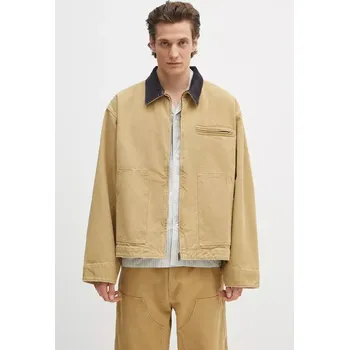 Dámská bunda Džínová bunda AMBUSH Canvas Work Jacket, L, béžová, 80X