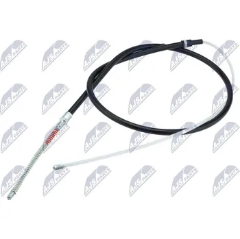 Lanko parkovací brzdy Tažné lanko, parkovací brzda NTY HLR-SK-006