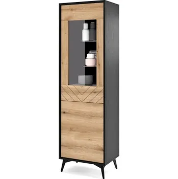 Obývací stěna Piaski Vitrína Diamond W54