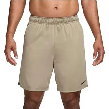 Pánská móda Pánské šortky Nike DRI-FIT TOTALITY KNIT 7IN XL Béžová, Černá