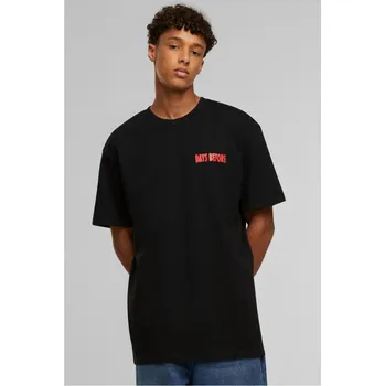 Pánské tričko Days Before Overize Tee - black 4XL