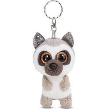 plyšák NICI Glubschis klíčenka Lemur King Lou 9cm