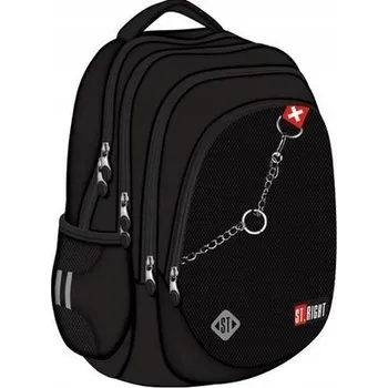 Dětské zboží Plecak 4 komorowy BP6 X White