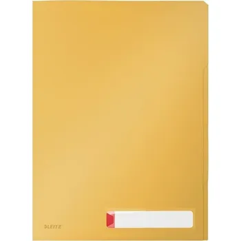 Třídicí desky Leitz Cosy, A4, neprůhledné, žluté, 3 ks 584.102