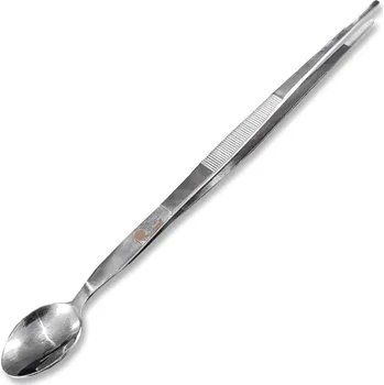 Dellinger Kuchařská 2v1 pinzeta se lžící 300mm - stříbrná