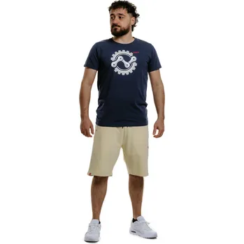 Pánské tričko Pánské triko s krátkým rukávem AUTHORITY-T-BIKE M Modrá S