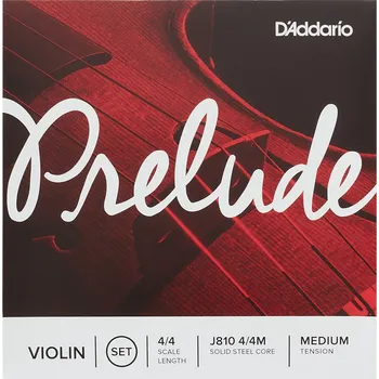 Příslušenství pro strunný nástroj D'Addario Prelude J810 Vln 4/4 M + prodloužená záruka 3 roky