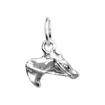 Přívěsek Stříbrný přívěsek kůň s uzdou - P27 (Stříbrný koníček s uzdou)