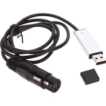 Audio kabel USB DMX512 Interface Kabel s XLR 5P - UDMX FTDI