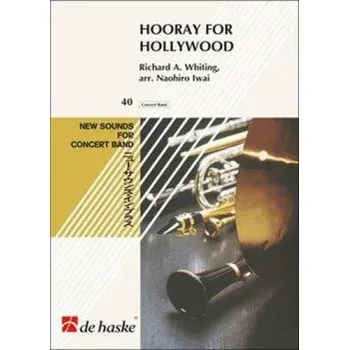 Richard A. Whiting: Hooray for Hollywood (noty pro koncertní orchestr, party, partitura)