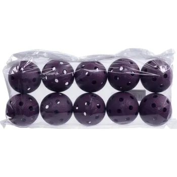 Florbal Florbalový míček FREEZ PRIME II 10 PCS UNI Fialová