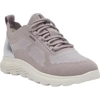 Dámské tenisky Dámské volnočasové boty Geox D SPHERICA 39 Šedá, Stříbrná