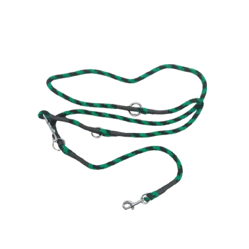 Vodítko pro psa ZÁHOŘÍ Rudel Vypouštěcí (zkracovací) vodítko zelené Velikost: L