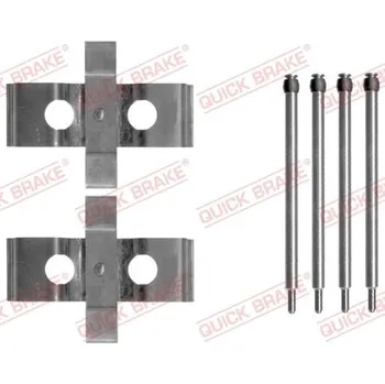 Přislušenství brzdového systému Sada příslušenství, obložení kotoučové brzdy Quick Brake 109-1611