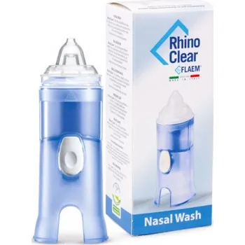 Inhalátor FLAEM Rhino Clear - nosní irigátor, Barva Modrá
