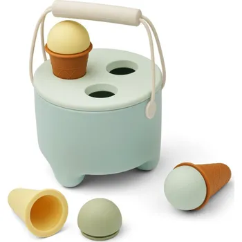 Dětská kuchyňka LIEWOOD Zmrzlinový set na hraní Fleur / Ice blue multi mix