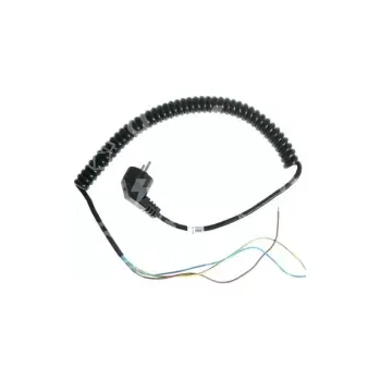 Prodlužovací kabel flexošňůra přívodní, PVC, L = 3 m, 3x1 mm2, SPIRÁLA, černá, úhlová vidlice, 1003-25