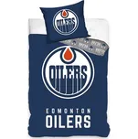Hokejové povlečení NHL Edmonton Oilers Shields Velikost: 135x200 + 80x80 cm