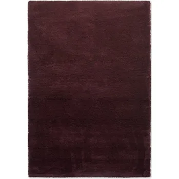 Koberec Jednobarevný vlněný koberec B&C Shade Low plum fig 010100 Brink & Campman 170 x 240