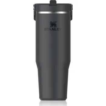 Láhev Stanley IceFlow™ Flip Straw Tumbler nerezová láhev na vodu Black 2.0 890 ml