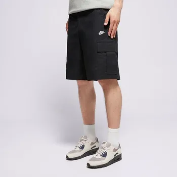 Pánské kraťasy Nike Šortky M Nk Club Wvn Cargo Short Černá 30