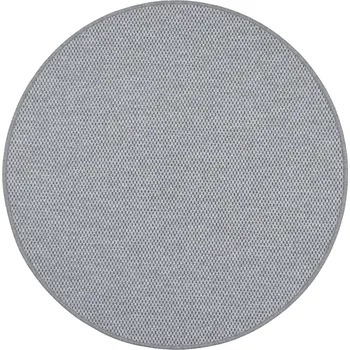 Koberec Kusový koberec Nature platina kruh, 57x57 (průměr) kruh, šedá, chodba / předsíň, Timzo - 1 rok na vrácení + DOPRAVA ZDARMA k Vám i zpět