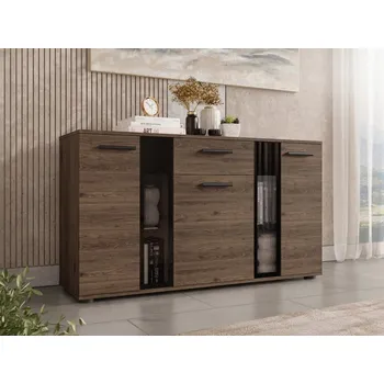 Komoda Komoda Fiesta, Barva: ořech okapi, Osvětlení: bez osvětlení MIRJAN 5903211409752