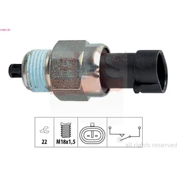 Autoelektrika Spínač, světlo zpátečky EPS 1.860.142
