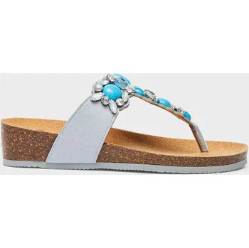 Dámská zdravotní obuv Scholl PALAU FLIP -FLOP dámské zdravotní pantofle barva modrá modrá 38