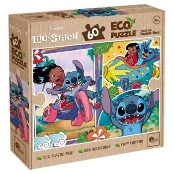 Puzzle Puzzle 60 Stitch Eko dwustronne
