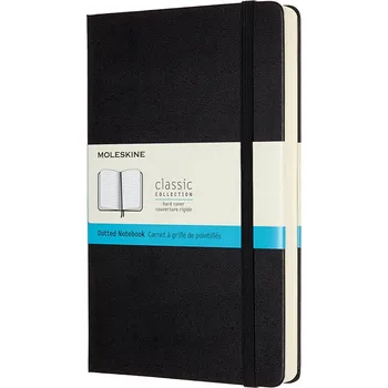Diář Moleskine, Tečkovaný zápisník Moleskine Classic tvrdá vazba L 400 stran černý - Formadore