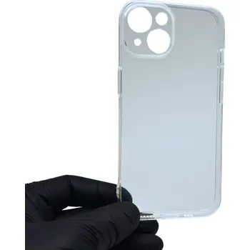 Průhledný silikonový kryt iPhone 12 Pro Max
