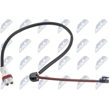 Brzdová destička Výstražný kontakt, opotřebení obložení NTY HCZ-VW-009