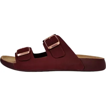 Dámská obuv MEDI LINE dámské pantofle 9873DD 106 -S182- bordové Filtr velikosti obuvi: 41